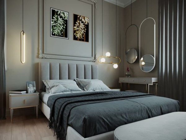 6 секретов дизайна интерьера маленькой спальни