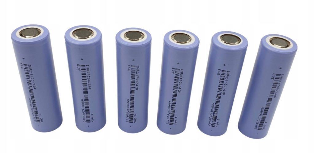 Акумулятор 21700 EVE INR21700-40P 4000mAh 40A V1